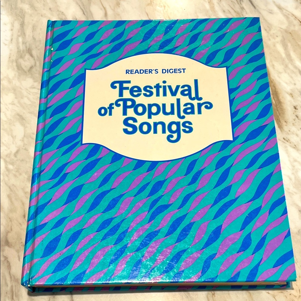 1977 Reader's Digest Festival of Popular Songs Book